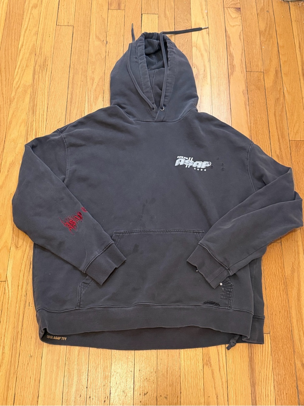 Ksubi Black Pullover Hoodie